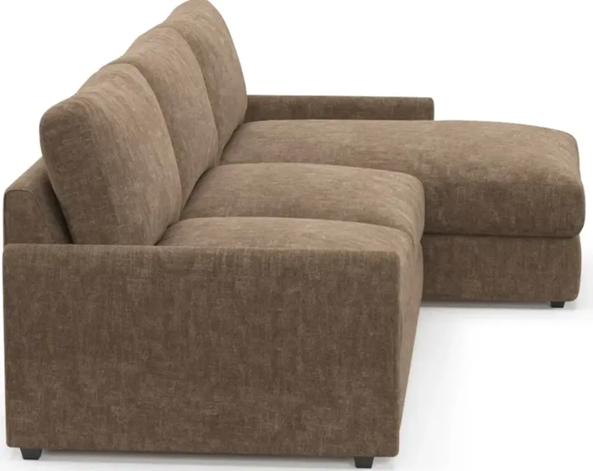 Jasper Hybrid Comfort Eco Performance 2-Piece Sectional - Argo Java