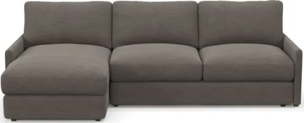 Jasper Hybrid Comfort Eco Performance 2-Piece Sectional - Presidio Steel