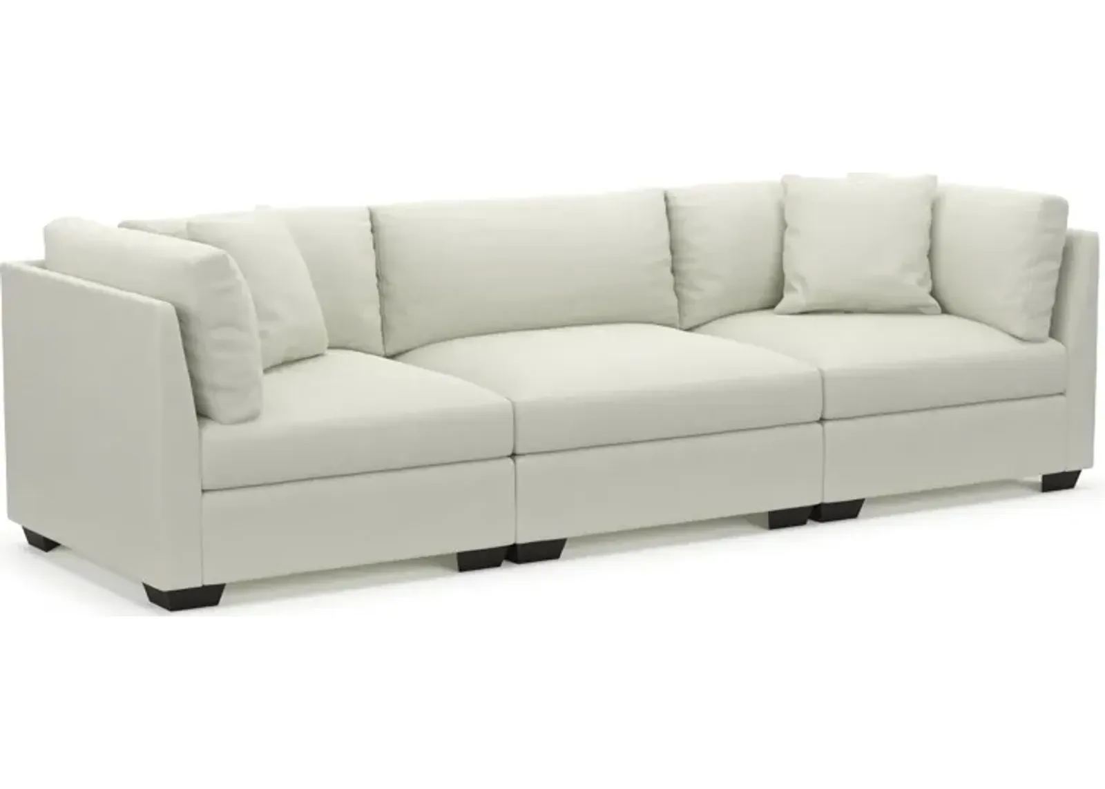 Beckham Hybrid Comfort 3-Piece Sofa - Liv Arctic