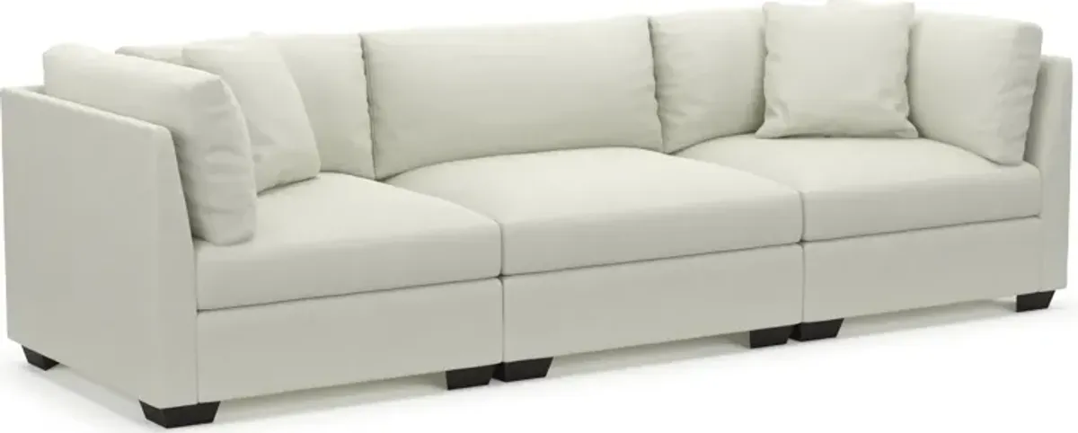 Beckham Hybrid Comfort 3-Piece Sofa - Liv Arctic