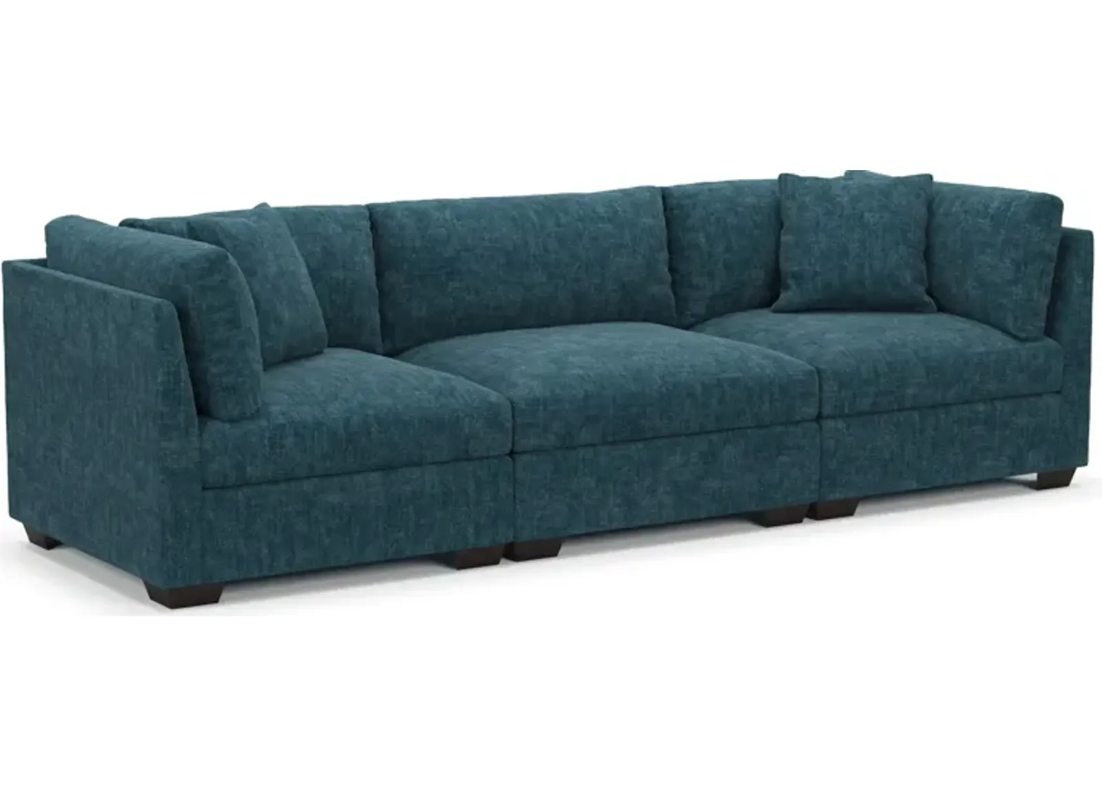 Beckham Hybrid Comfort 3-Piece Sofa - Argo Tropic