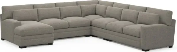 Boston Foam Comfort Sectional - Bridger Metal