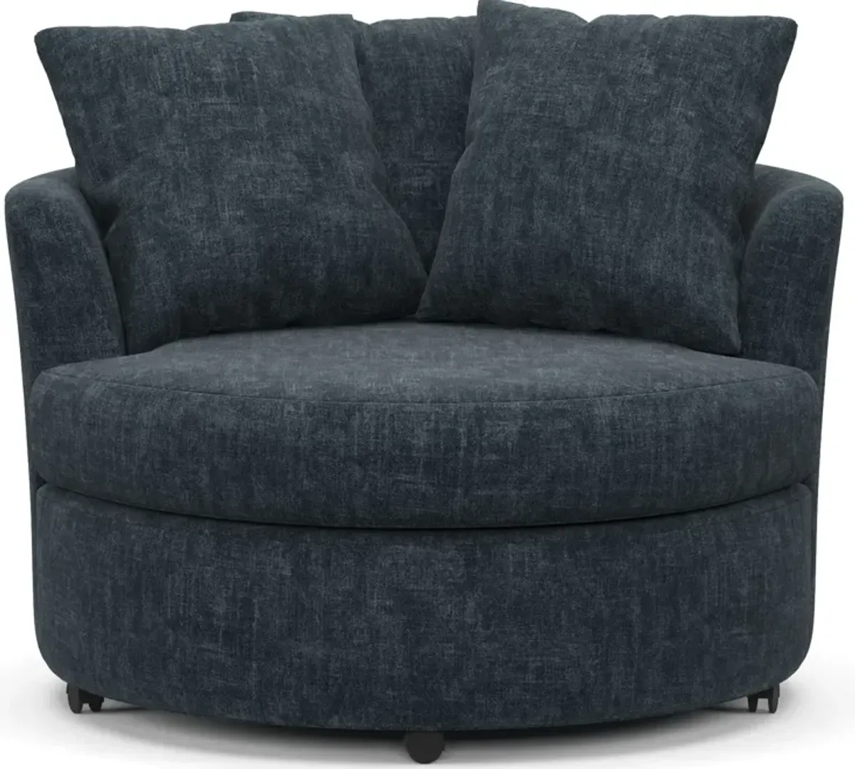 Orren Eco Performance Swivel Accent Chair - Argo Navy