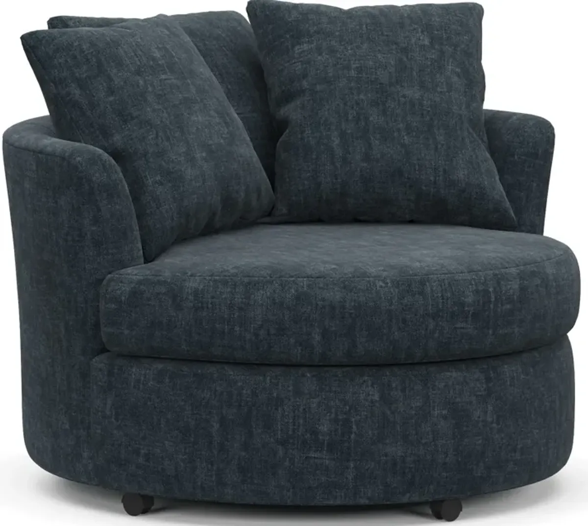 Orren Eco Performance Swivel Accent Chair - Argo Navy