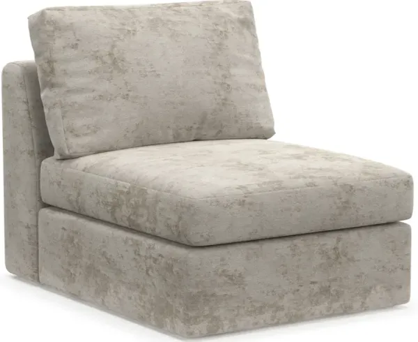 Collin Foam Comfort Armless Chair - Hearth Cement