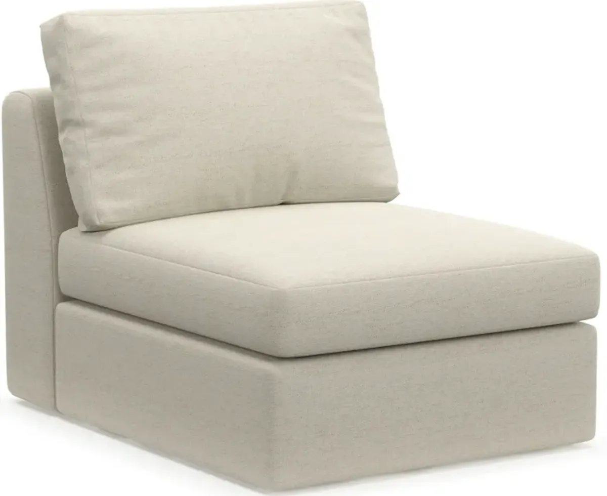 Collin Hybrid Comfort Armless Chair - Curious Pearl