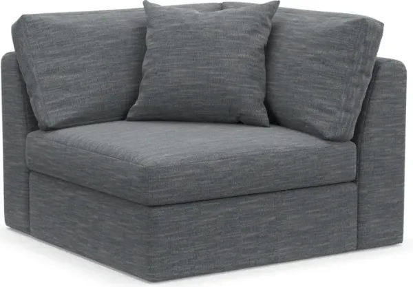 Collin Foam Comfort Corner Chair - Dudley Indigo