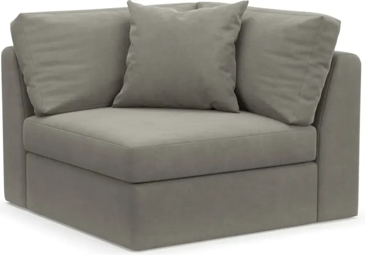 Collin Foam Comfort Corner Chair - Abington Fog