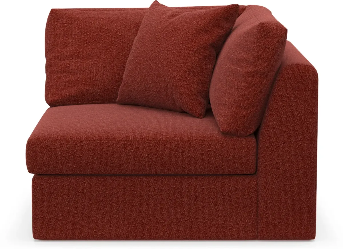 Collin Hybrid Comfort Corner Chair - Bloke Brick