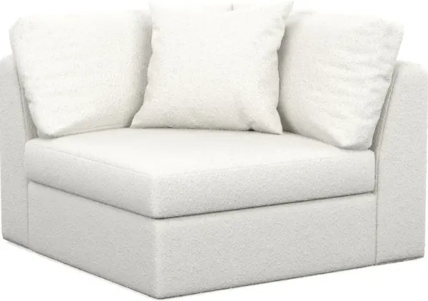 Collin Hybrid Comfort Corner Chair - Bloke Snow