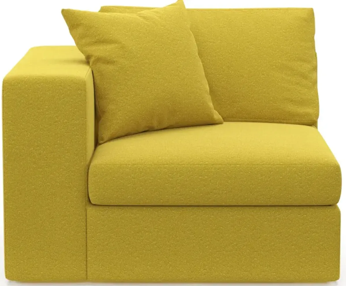 Collin Hybrid Comfort Left-Facing Chair - Bloke Goldenrod