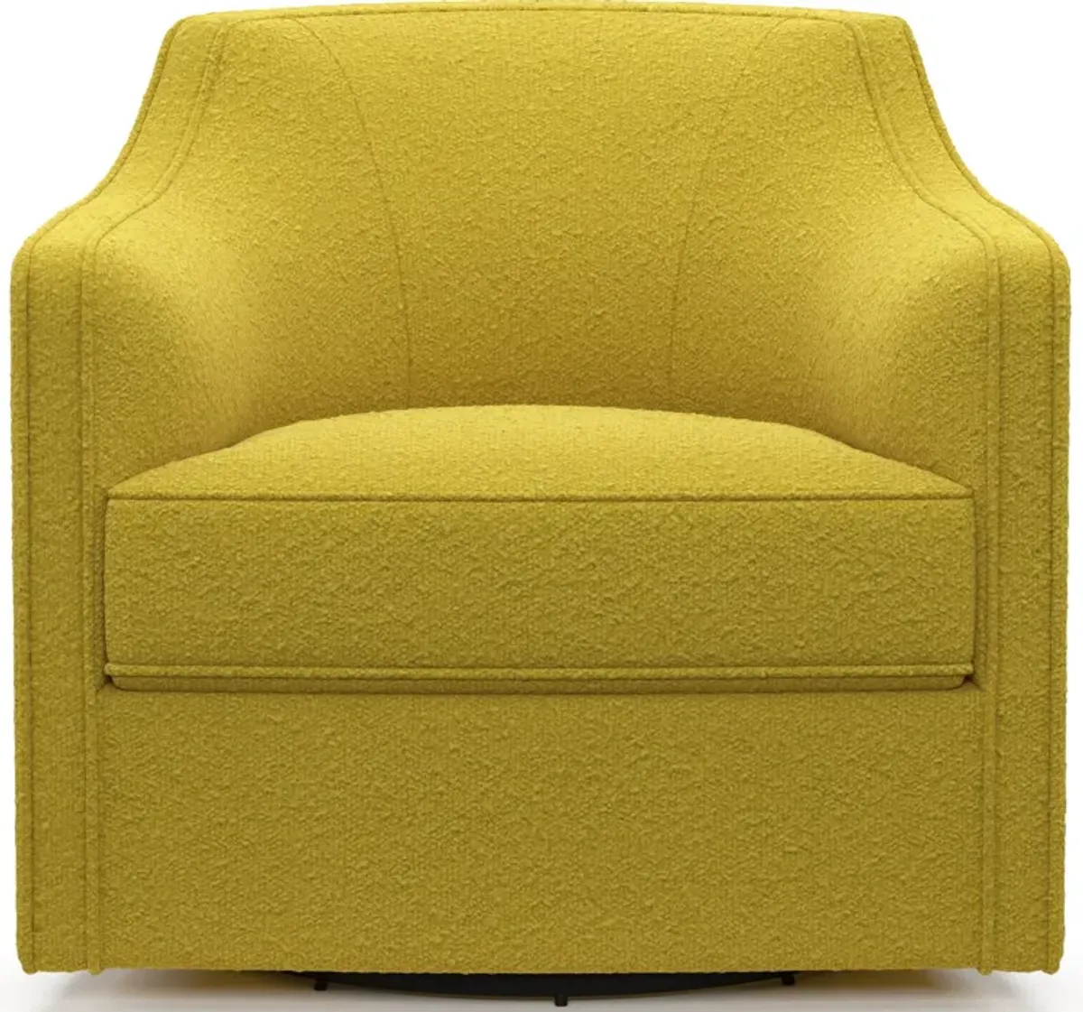 Tegan Accent Swivel Chair - Bloke Goldenrod