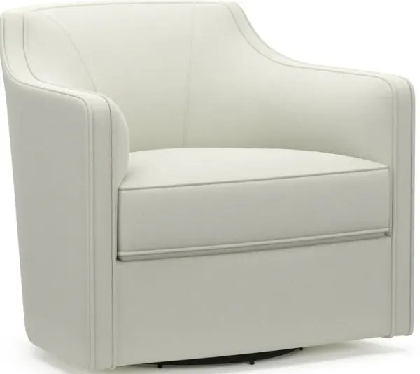 Tegan Accent Swivel Chair - Liv Arctic