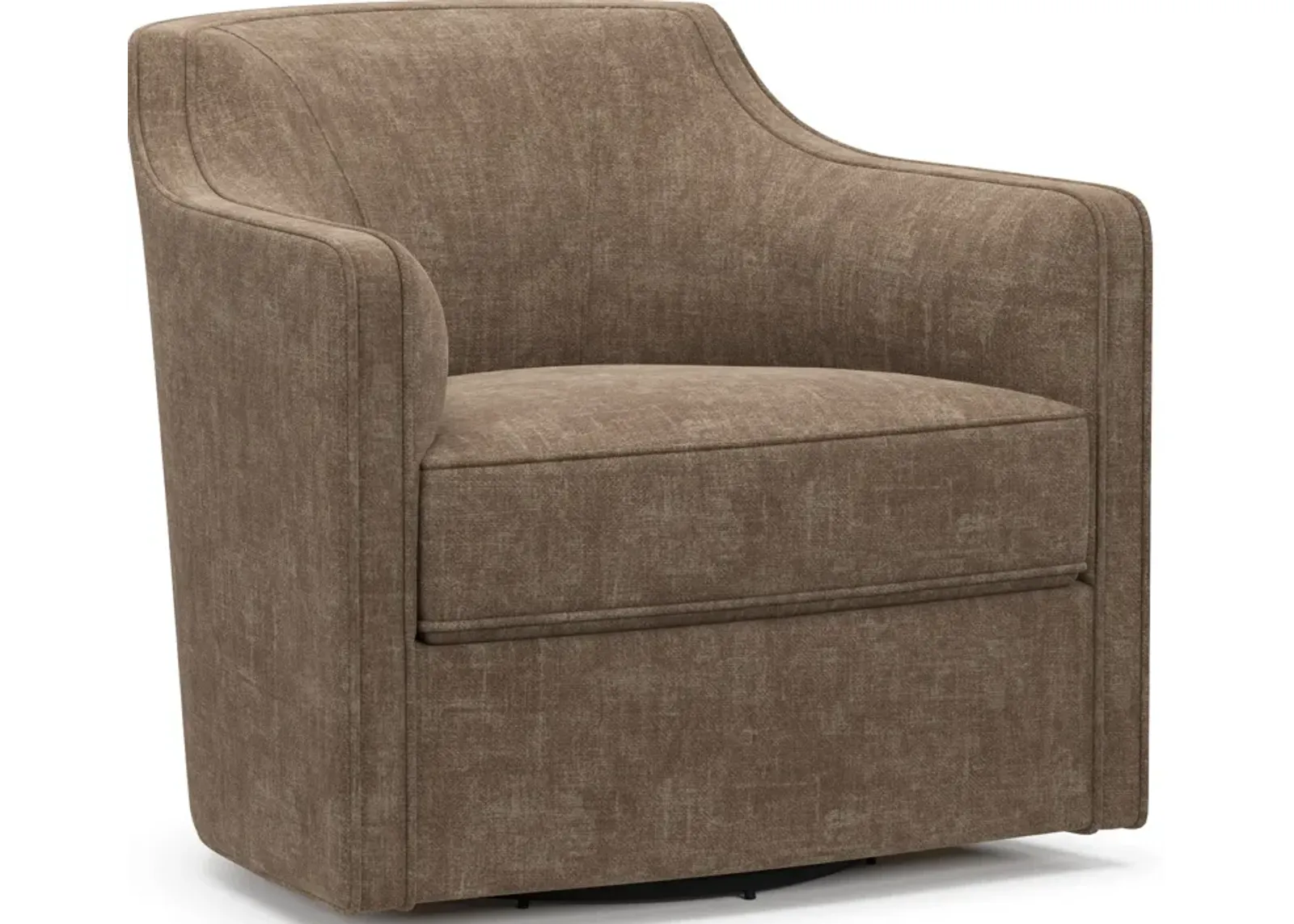 Tegan Accent Swivel Chair - Argo Java