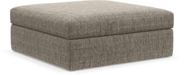 Collin Foam Comfort Ottoman - Mason Flint