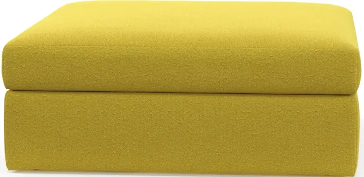 Collin Hybrid Comfort Ottoman - Bloke Goldenrod