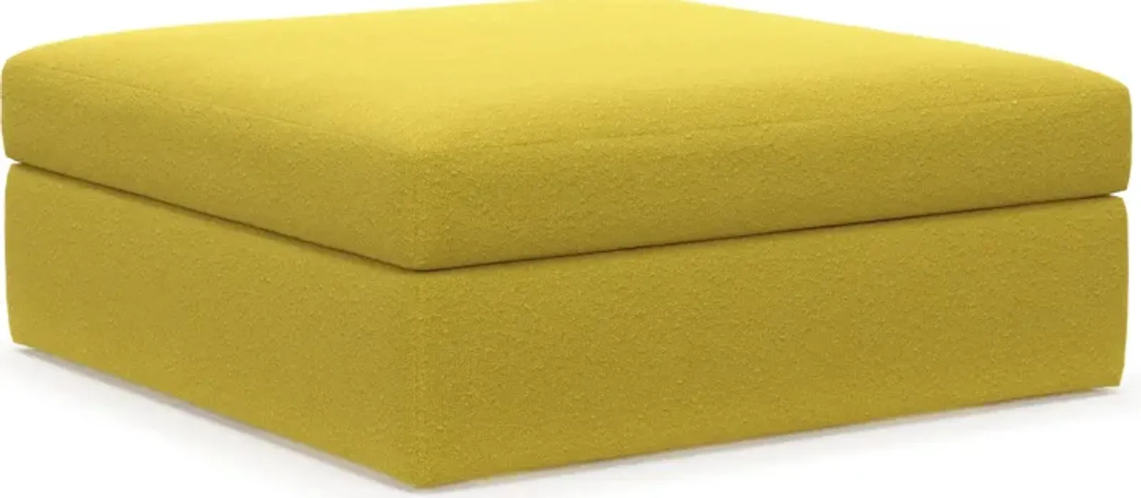 Collin Hybrid Comfort Ottoman - Bloke Goldenrod