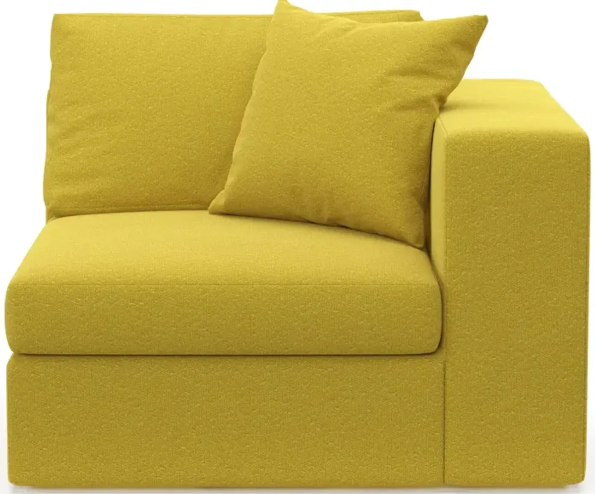 Collin Foam Comfort Right-Facing Chair - Bloke Goldenrod