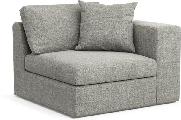 Collin Foam Comfort Right-Facing Chair - Pandora Pepper