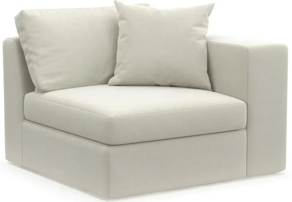 Collin Foam Comfort Right-Facing Chair - Anders Ivory