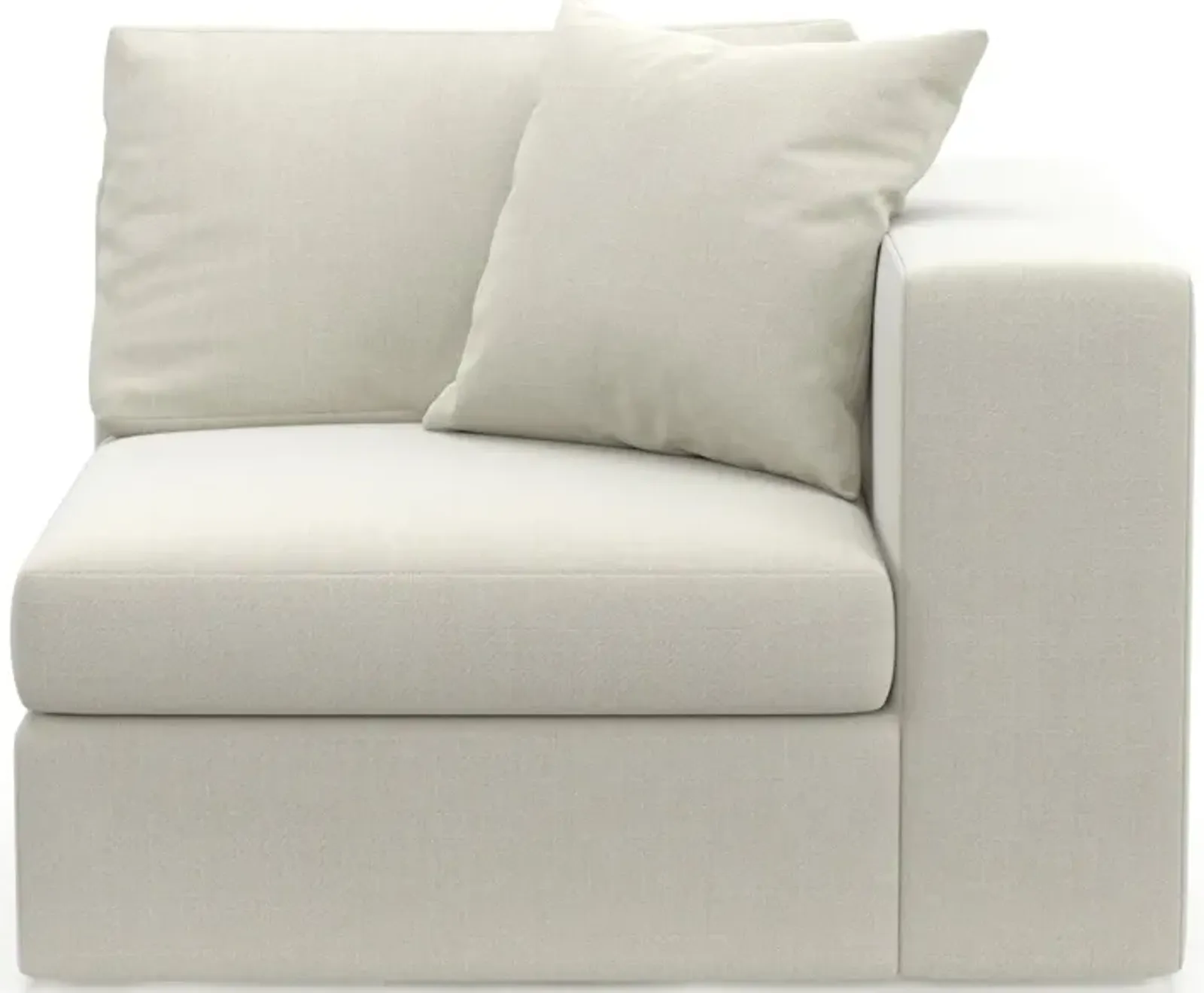 Collin Foam Comfort Right-Facing Chair - Anders Ivory