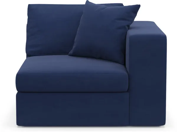 Collin Hybrid Comfort Right-Facing Chair - Abington Indigo