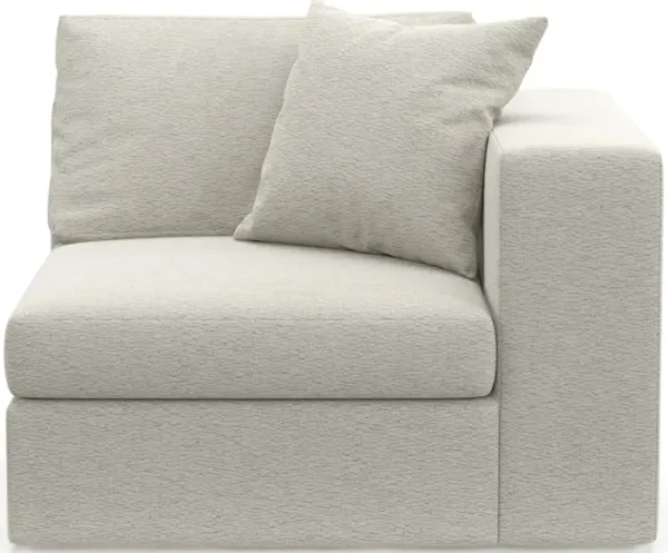 Collin Hybrid Comfort Right-Facing Chair - Everton Grey