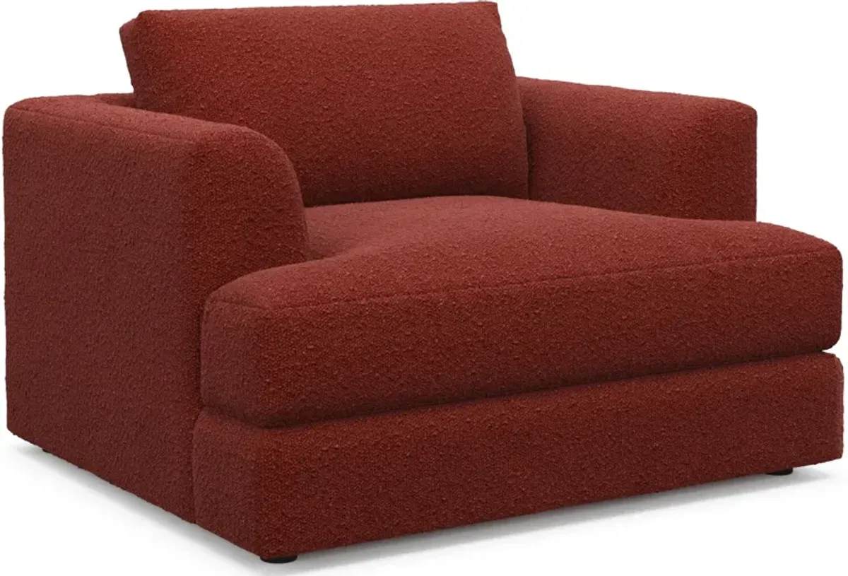 Ridley Foam Comfort Sofa and Chair Set - Bloke Brick