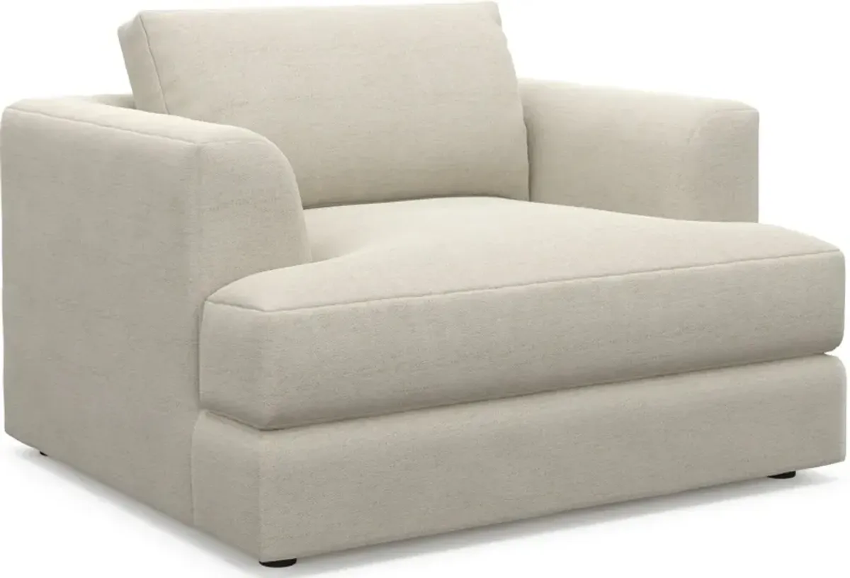 Ridley Foam Comfort Sofa and Chair Set - Curious Pearl