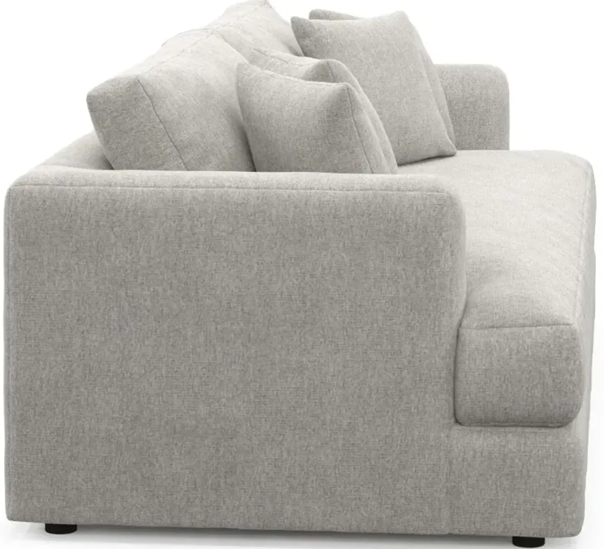 Ridley Foam Comfort Sofa and Loveseat Set - Burmese Granite