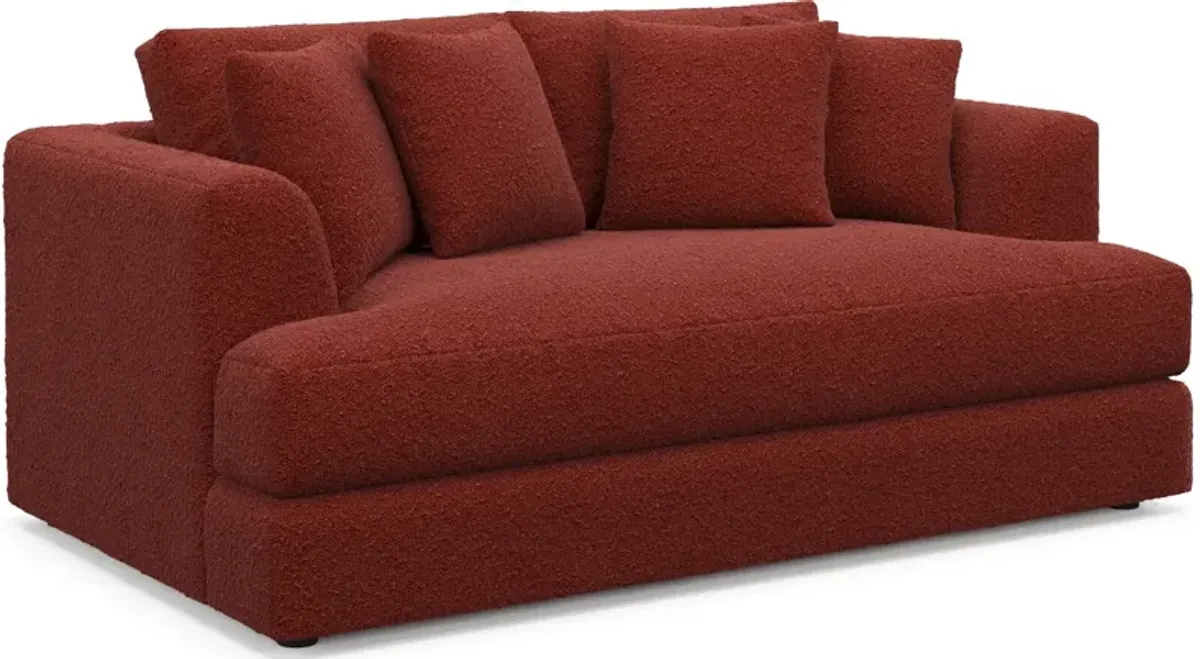 Ridley Foam Comfort Sofa and Loveseat Set - Bloke Brick