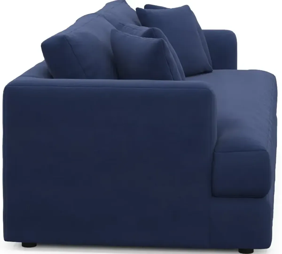 Ridley Foam Comfort Sofa and Loveseat Set - Abington Indigo