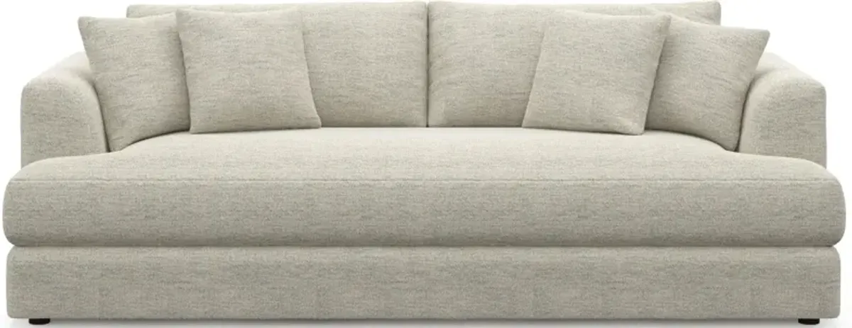 Ridley Foam Comfort Sofa, Loveseat, and Chair Set - Merino Chalk