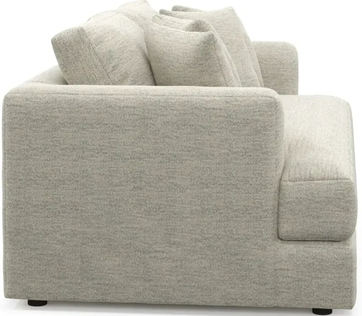 Ridley Foam Comfort Sofa, Loveseat, and Chair Set - Merino Chalk