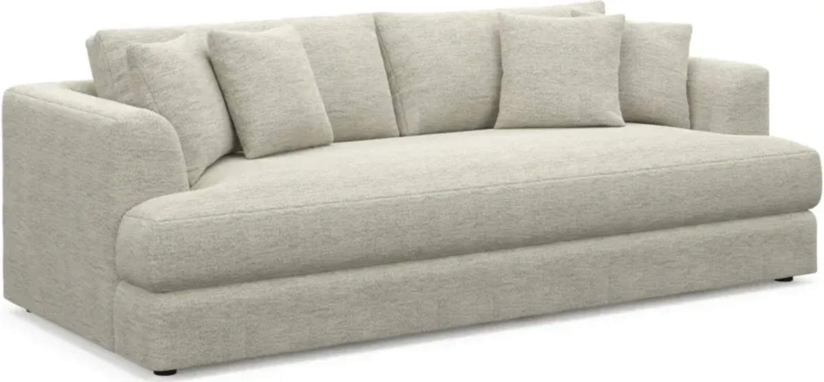 Ridley Foam Comfort Sofa, Loveseat, and Chair Set - Merino Chalk