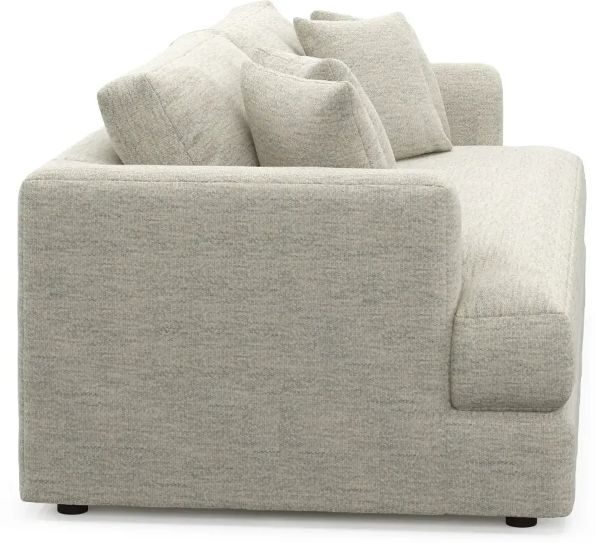 Ridley Foam Comfort Sofa, Loveseat, and Chair Set - Merino Chalk