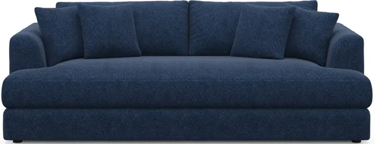 Ridley Foam Comfort Sofa, Loveseat, and Chair Set - Oslo Navy