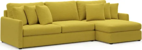 Jaden Foam Comfort Sectional - Bloke Goldenrod