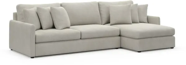 Jaden Foam Comfort Sectional - Laurent Beach