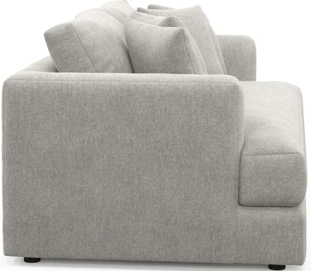 Ridley Hybrid Comfort Loveseat - Burmese Granite