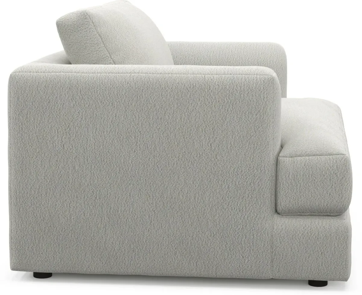 Ridley Hybrid Comfort Sofa and Chair Set - Oslo Snow