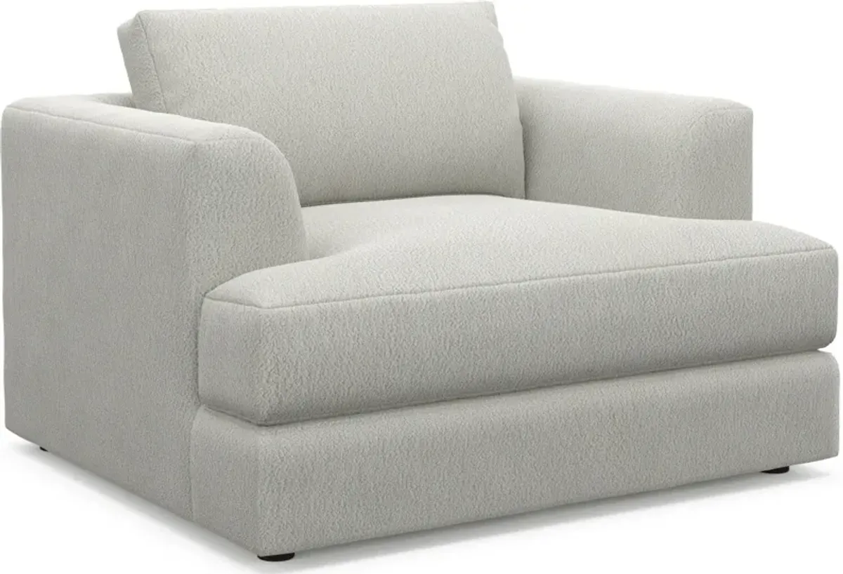 Ridley Hybrid Comfort Sofa and Chair Set - Oslo Snow