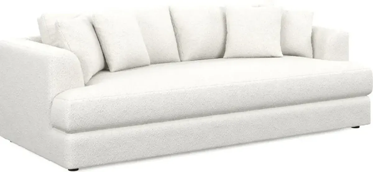 Ridley Hybrid Comfort Sofa and Chair Set - Bloke Snow