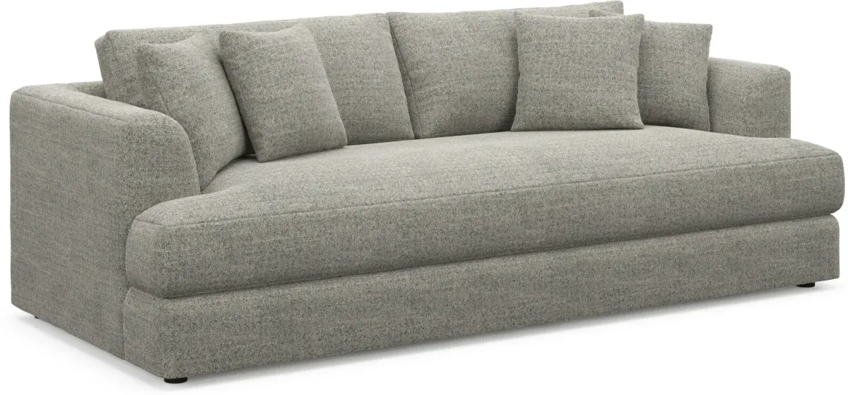 Ridley Hybrid Comfort Sofa and Loveseat Set - Pandora Pepper