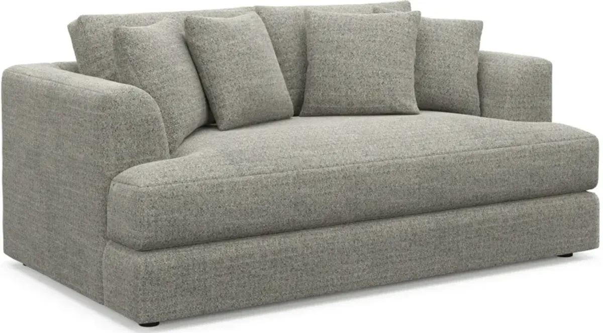 Ridley Hybrid Comfort Sofa and Loveseat Set - Pandora Pepper