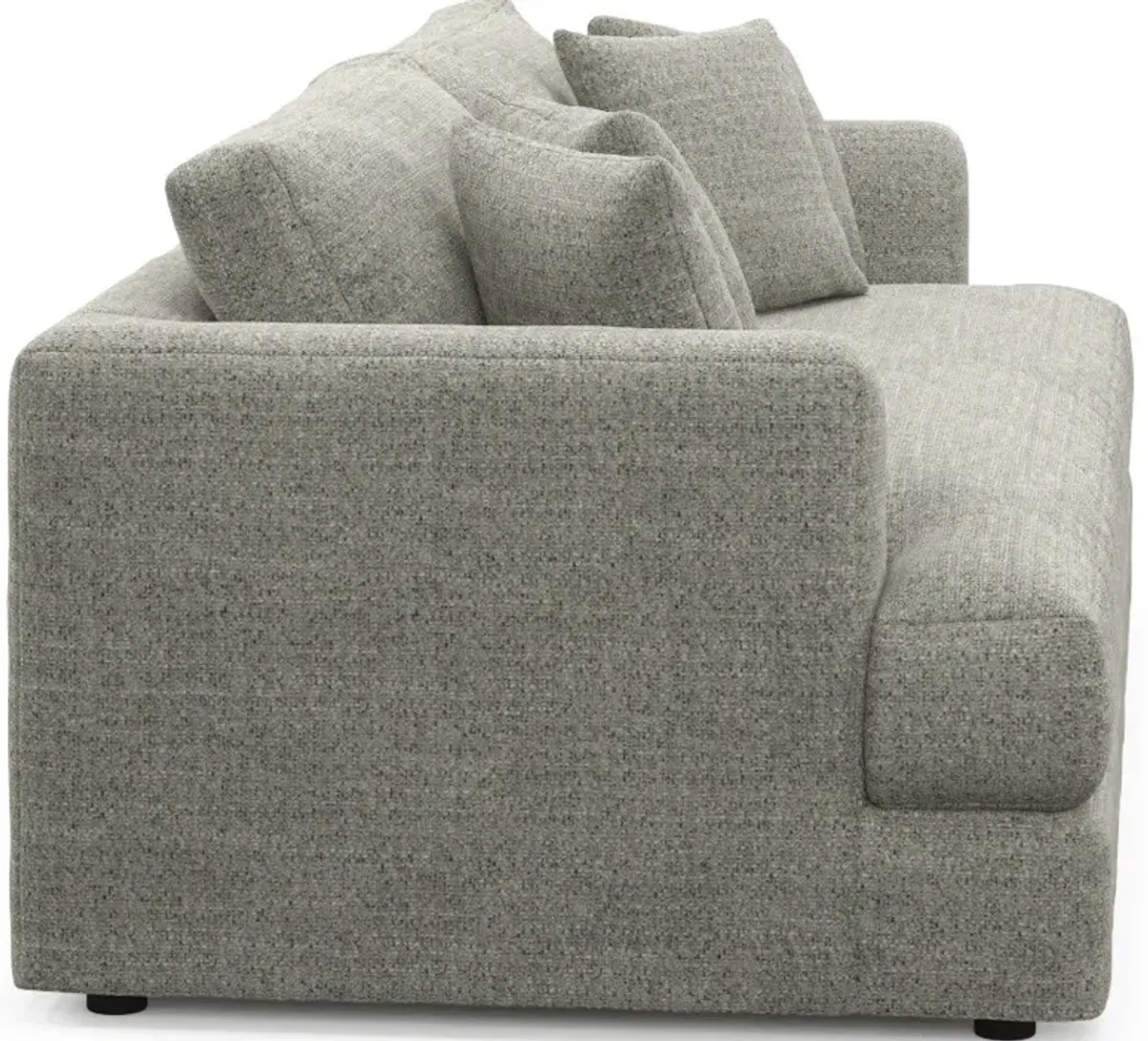 Ridley Hybrid Comfort Sofa and Loveseat Set - Pandora Pepper