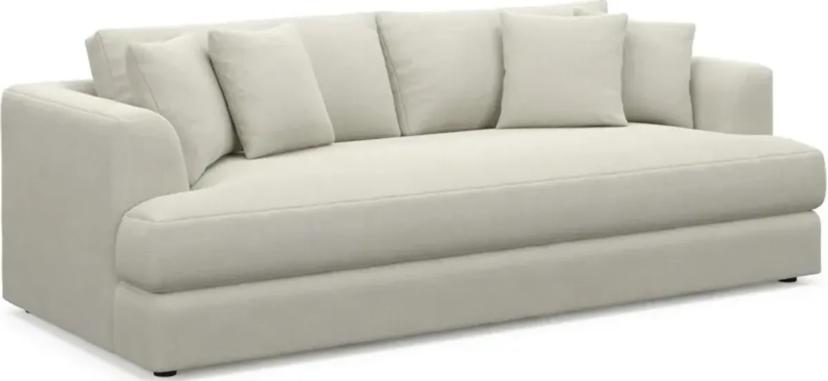 Ridley Hybrid Comfort Sofa and Loveseat Set - Anders Ivory