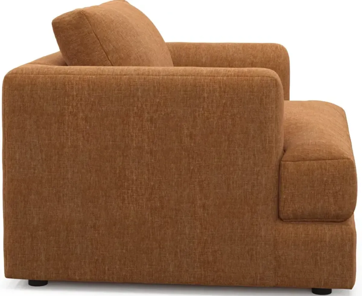 Ridley Hybrid Comfort Sofa, Loveseat, and Chair Set - Contessa Ginger