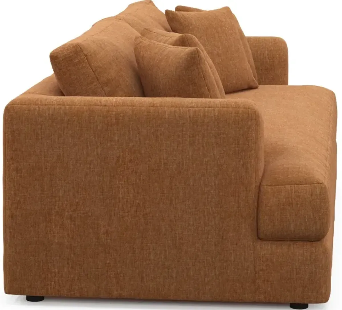 Ridley Hybrid Comfort Sofa, Loveseat, and Chair Set - Contessa Ginger