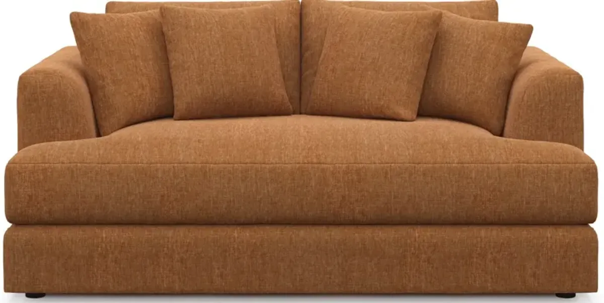 Ridley Hybrid Comfort Sofa, Loveseat, and Chair Set - Contessa Ginger